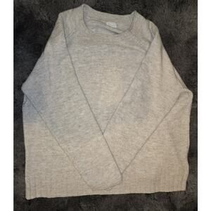 Caslon Womens Size XL Beige Oatmeal Light Heather Tunic Sweater